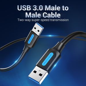 Vention Кабел USB 3.0 AM / AM - 1.5M Black - CONBG