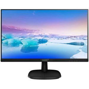 Monitör, Philips 273V7QDSB, 27" IPS WLED, 1920x1080@75Hz, 4 ms GtG, 250cd m/2, 1000:1, DCR 10M:1, FlickerFree, Düşük Mavi Modu, Eğim, D-SUB, DVI, HDMI