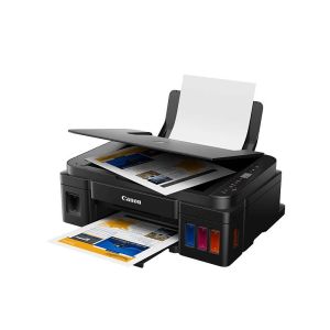 Мастилоструйно многофункционално устройство Canon PIXMA G2410 All-In-One, Black + Canon Plus Glossy II PP-201, 10x15 cm, 50 sheets