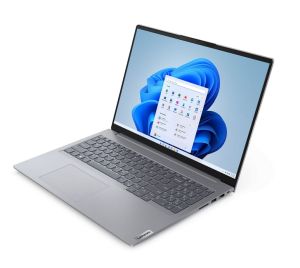 Лаптоп Lenovo ThinkBook 16 G7 Intel Core Ultra 7 155H (up to 4.8GHz, 24MB), 16GB DDR5 5600MHz, 1TB SSD, 16" WUXGA (1920x1200) IPS AG, Intel Arc Graphics, FHD&IR Cam, Backlit KB, Arctic Grey, WLAN, BT, FPR, DOS, 3Y CCI