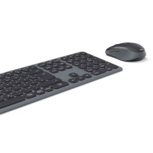 Hama Wireless keyboard and mouse set WKM-550, black, AI бутон