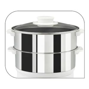 Уред за готвене на пара Tefal VC145130, Convenient series white