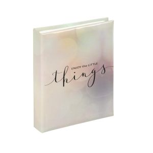 Hama "Letterings" Midi Slip-in Album for 40 Photos w. a Size of 10x15 cm, Enjoy, 03896