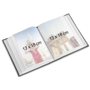 Hama "London" Slip-in Album for 100 Photos w. a Size of 13x18 cm, blue, 07172