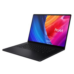 Лаптоп Asus Studiobook,H7606WI-ME016X,AMD STRIX-12C/BGA ,16" WQUXGA (3840X2400) 16:10  OLED 16:10  Touch, DDR5 64 GB (32*2), 2TB PCIEG4, RTX 4070  8GB, WiFi 6e, Win 11 Pro, HAPTIC TOUCHPAD, Black