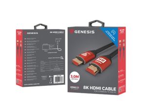 Кабел Genesis Ultra High-Speed HDMI Cable For PS5/PS4 3M 8K V2.1