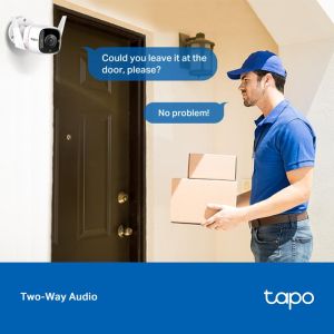 Outdoor Security WiFI camera TP-Link Tapo C320WS - 2K QHD