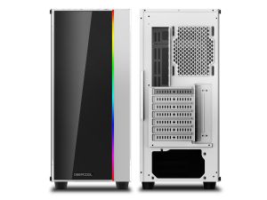 DeepCool кутия Case ATX MATREXX 55 WHITE V3 ADD-RGB WH 3F