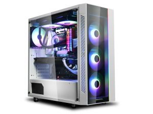 DeepCool кутия Case ATX MATREXX 55 WHITE V3 ADD-RGB WH 3F