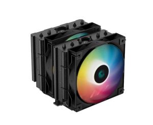 DeepCool охладител CPU Cooler AG620 BK - Addressable RGB, Dual-Tower - LGA1700/AM5