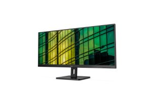 Монитор AOC U34E2M, 34" VA WLED, 3440x1440@100Hz, 4ms GtG, 300cd m/2, 4000:1, 20M:1 DCR, Adaptive Sync, FlickerFree, Low Blue Light, Tilt, 2xHDMI, DP