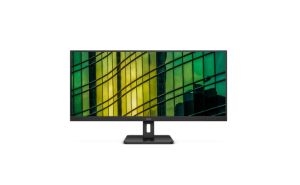 Монитор AOC U34E2M, 34" VA WLED, 3440x1440@100Hz, 4ms GtG, 300cd m/2, 4000:1, 20M:1 DCR, Adaptive Sync, FlickerFree, Low Blue Light, Tilt, 2xHDMI, DP