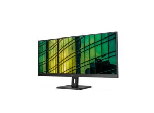 Монитор AOC U34E2M, 34" VA WLED, 3440x1440@100Hz, 4ms GtG, 300cd m/2, 4000:1, 20M:1 DCR, Adaptive Sync, FlickerFree, Low Blue Light, Tilt, 2xHDMI, DP