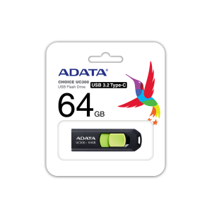 64GB TYPE-C UC300 ADATA BK/GN