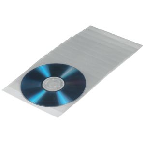 Hama CD/DVD Protective Sleeves 50, transparent