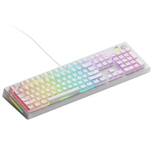 Геймърска механична клавиатура Glorious GMMK 3 100% White - Fox Linear Switches