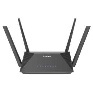 Wireless Router ASUS RT-AX52 AX1800 Dual Band WiFi 6 (802.11ax) AiMesh Compatible, Buil-in VPN