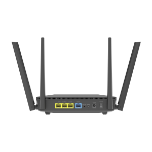 Wireless Router ASUS RT-AX52 AX1800 Dual Band WiFi 6 (802.11ax) AiMesh Compatible, Buil-in VPN