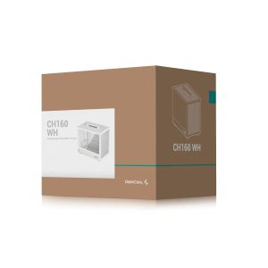 DeepCool кутия Case mini-ITX - CH160 WH