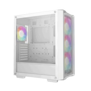 DeepCool кутия Case ATX - CC560 MESH White v2