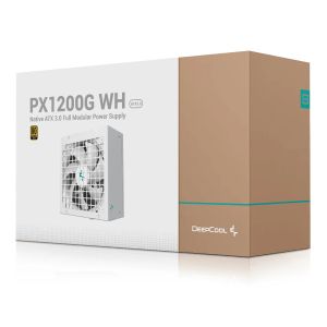 DeepCool захранване PSU ATX 3.0 1200W Gold - PX1200-G White