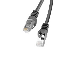 Кабел Lanberg patch cord CAT.6 FTP 3m, black