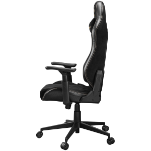 COUGAR Gaming chair Explore Royal F, Breathable Velvet Fabric + Breathable PVC Leather, Adjustable Design, Enhanced Ergonomics, 3D Hyperrotation Armrests, Recliner system 90°~155°