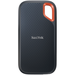 SanDisk Extreme 500GB Portable SSD - up to 1050MB/s Read and 1000MB/s Write Speeds, USB 3.2 Gen 2, 2-meter drop protection and IP55 resistance, EAN: 619659182588