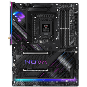 ASROCK MB Desktop Z790 Nova Wi-Fi S1700, 4x DDR5, 1x PCIe 5.0 x16, 1x PCIe 4.0 x16, 1x PCIe 3.0 x1, 5x Hyper M.2, 1x Blazing M.2, 4x SATA3, 2x USB-C, 11x USB 3.2, 6x USB 2.0, 1x RJ-45 2.5GB Lan, 802.11ax Wi-Fi 7 + Bluetooth 5.4, 1x HDMI, 1x DP, ATX