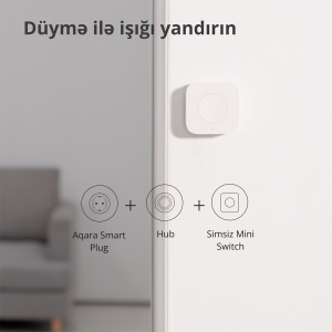 Aqara Wireless Mini Switch: Model No: WXKG11LM; SKU: AK010UEW01