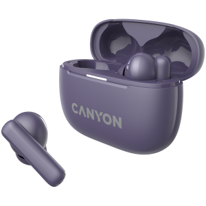 CANYON headset OnGo TWS-10 ANC+ENC Purple