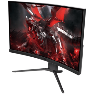 Monitor curbat pentru jocuri MSI G272CQP, 27" 170Hz, 4K WQHD (2560x1440) 16:9, VA Anti-reflecție, curbă 1000R, 1 ms, 300 nits, 3000:1, 178°/178°, DP Sincronizare, 1x Adaptabil 2x HDMI, 1xType-C, 3 ani garanție