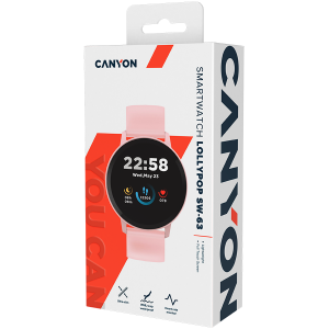 CANYON smart watch Lollypop SW-63 Pink