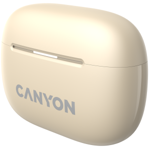 CANYON headset OnGo TWS-10 ANC+ENC Beige