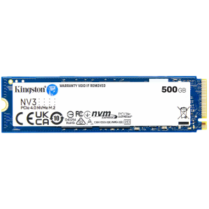 Kingston SSD 500GB NV3 M.2 2280 PCIe 4.0 NVMe SSD , EAN: 740617344806