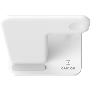 CANYON wireless charger WS-303 15W 3in1 White