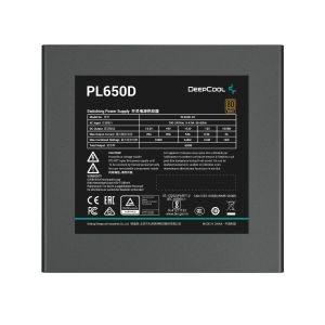 DeepCool захранване PSU ATX 3.0 650W Bronze - PL650-D