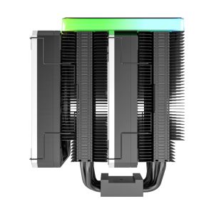 Montech METAL DT24 PREMIUM, CPU Cooler, 270W TDP, Dual Tower, ARGB, Black