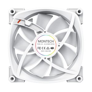 Montech AX140 PWM, Fan 140mm, ARGB, White