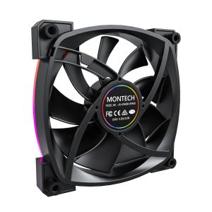 Montech вентилатор AX140 PWM, Fan 140mm, ARGB, Black