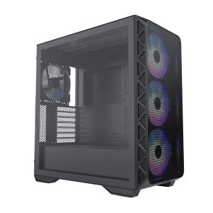 Montech кутия AIR 903 MAX, Mid-tower, TG, 4x140mm Fans, ARGB, Black