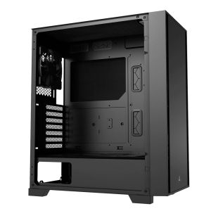 Montech кутия AIR 1000 SILENT, Mid-tower Case, Sound Proofing Panels, 3x120mm Silent Fans, Black