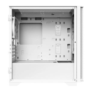 Montech кутия AIR 100 LITE, Micro ATX Case, TG, 2x120mm Fans, White