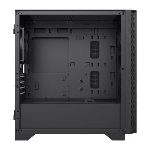 Montech AIR 100 LITE, Micro ATX Case, TG, 2x120mm Fans, Black