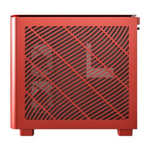 Montech кутия KING 95 Pro, Dual Chamber Mid-tower Case, 6 ARGB Fans, 2 Front Panels, Red