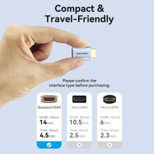 Vention Адаптер Adapter HDMI M / HDMI F - AIVH0