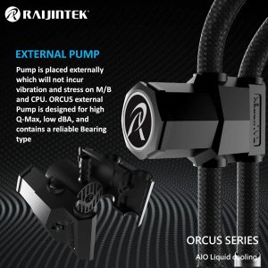 Raijintek водно охлаждане Water Cooling - ORCUS 120 RBW