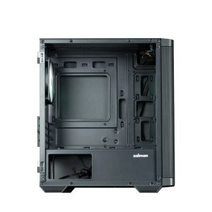 Zalman кутия Case mATX - M4 Black - Addressable RGB, Tempered Glass, 4 fans included