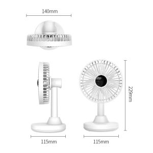 Orico вентилатор за бюро Desktop USB Fan - YT-N9C-WH-BP