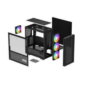 DeepCool Case EATX - CH560 Digital Black A-RGB